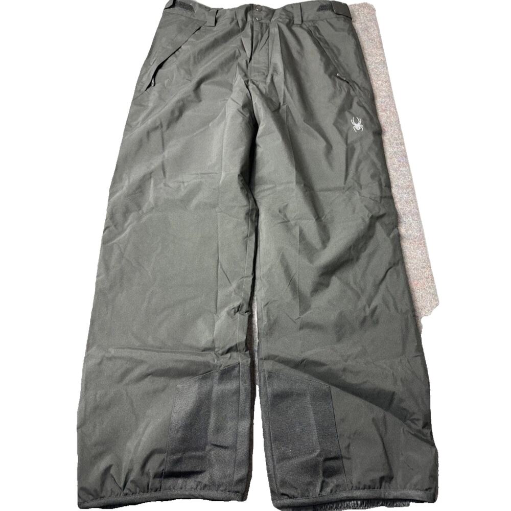 NEW Spyder Men’s Traction Insulated Ski Snowboard Pants Ebony SZ XLarge